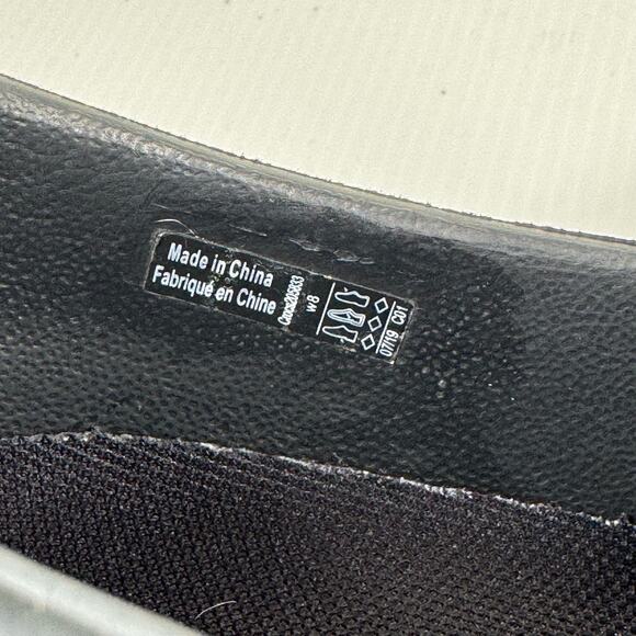 CROCS Nerio Pro II Clogs Women Size 8 Black Chevron Work‎ Shoes Nurse Restaurant - Picture 7 of 10